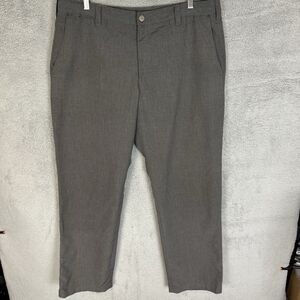Bluffworks Pants Men's 38x32 Grey Original‎ Performance Casual Polyester Relaxed